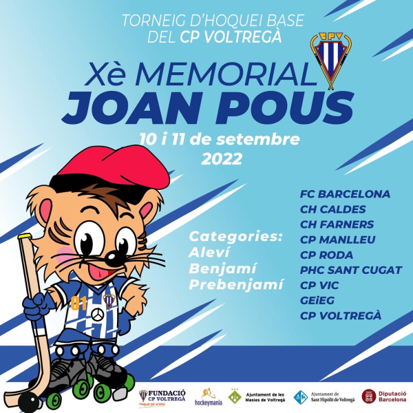 Cartell del Xè Memorial Joan Pous