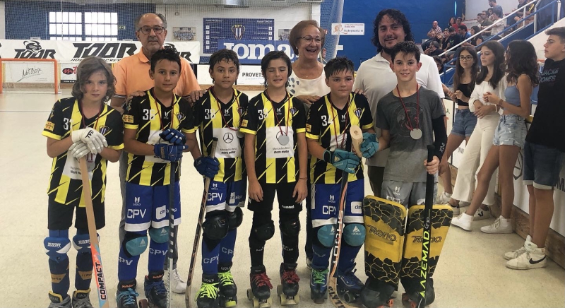 El Benjamí A del Voltregà Stern motor, campió del Xè Memorial Joan Poue en categoria benjamí