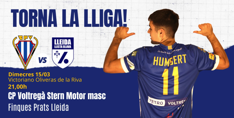 Voltregà - Lleida, aquest dimecres a les 21h