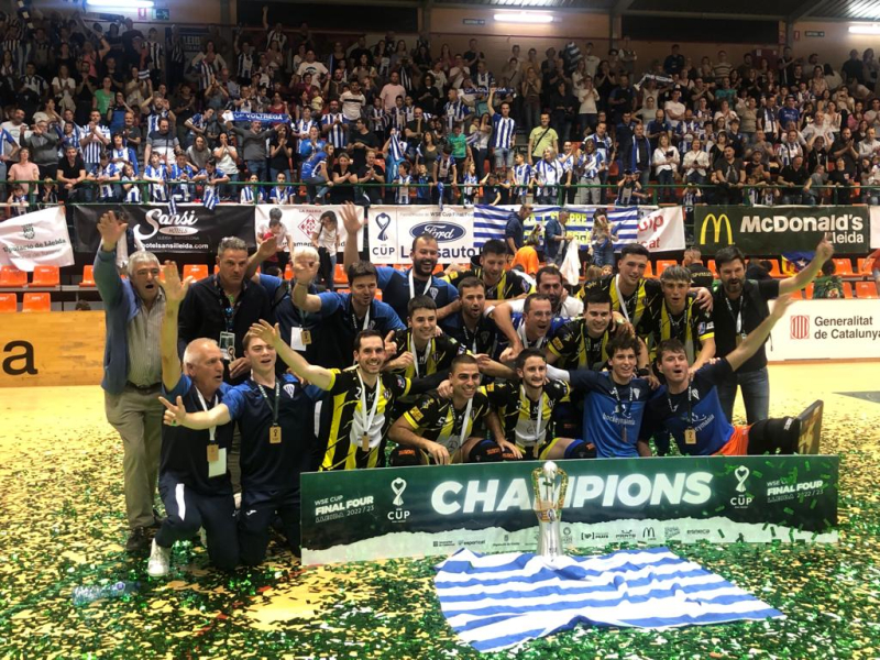 Campions de la WSE Cup! 