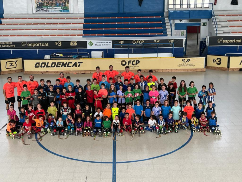 Els nens i nenes s'ho han passat d'allò més bé al Campus del Voltregà