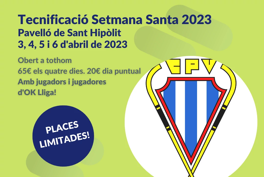 Aquesta setmana santa aprofita per millorar el teu hoquei!