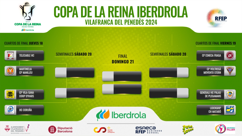 Aquest és el quadre d'emparellaments de la Copa que es disputarà a Vilafranca