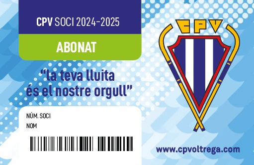 Numeració carnets temporada 2024-2025