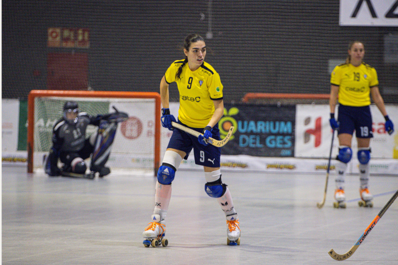 Maria Anglada deixa l'hoquei de màxim nivell deixant un record inesborrable (foto: Marina Arisa)